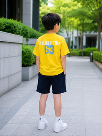 Yellow Crew Neck T-shirt