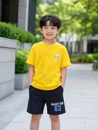 Yellow Crew Neck T-shirt