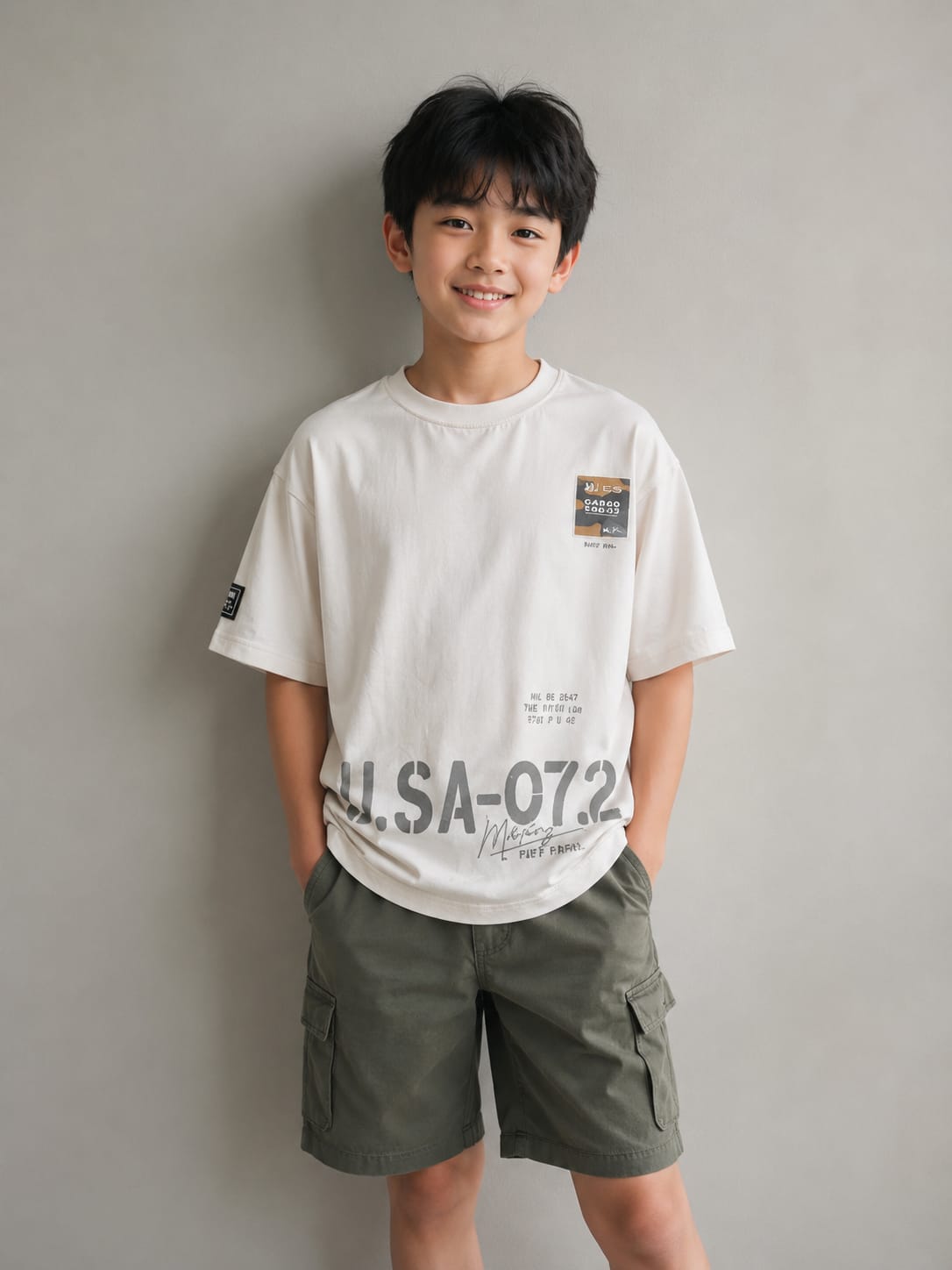 Off-White "USA-072" Oversized Tee