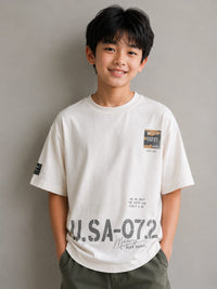 Off-White "USA-072" Oversized Tee