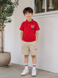 Brilliant Cherry Red Polo