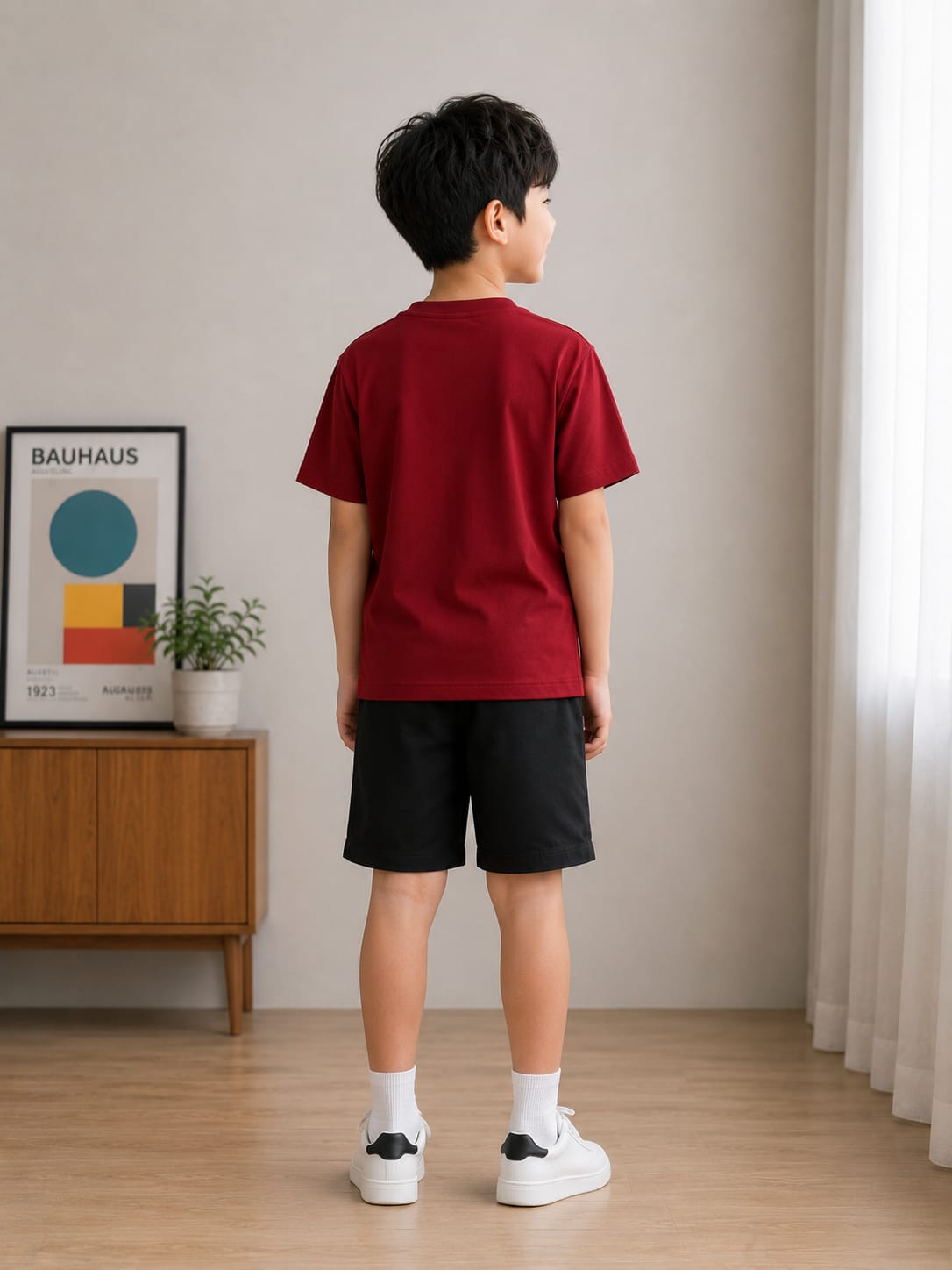 Rich Maroon Partywear Tshirt