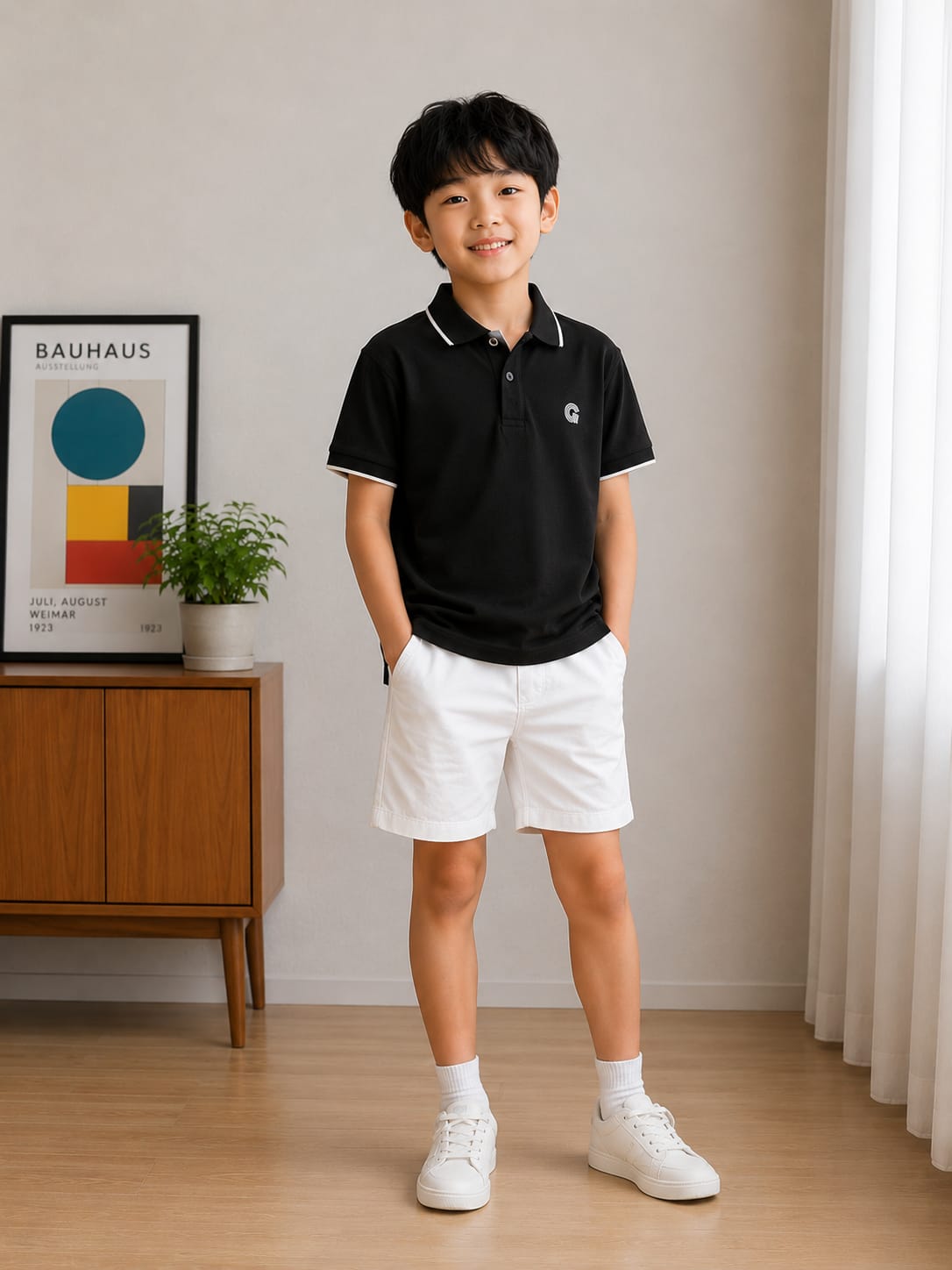 Jet Black Classic Polo