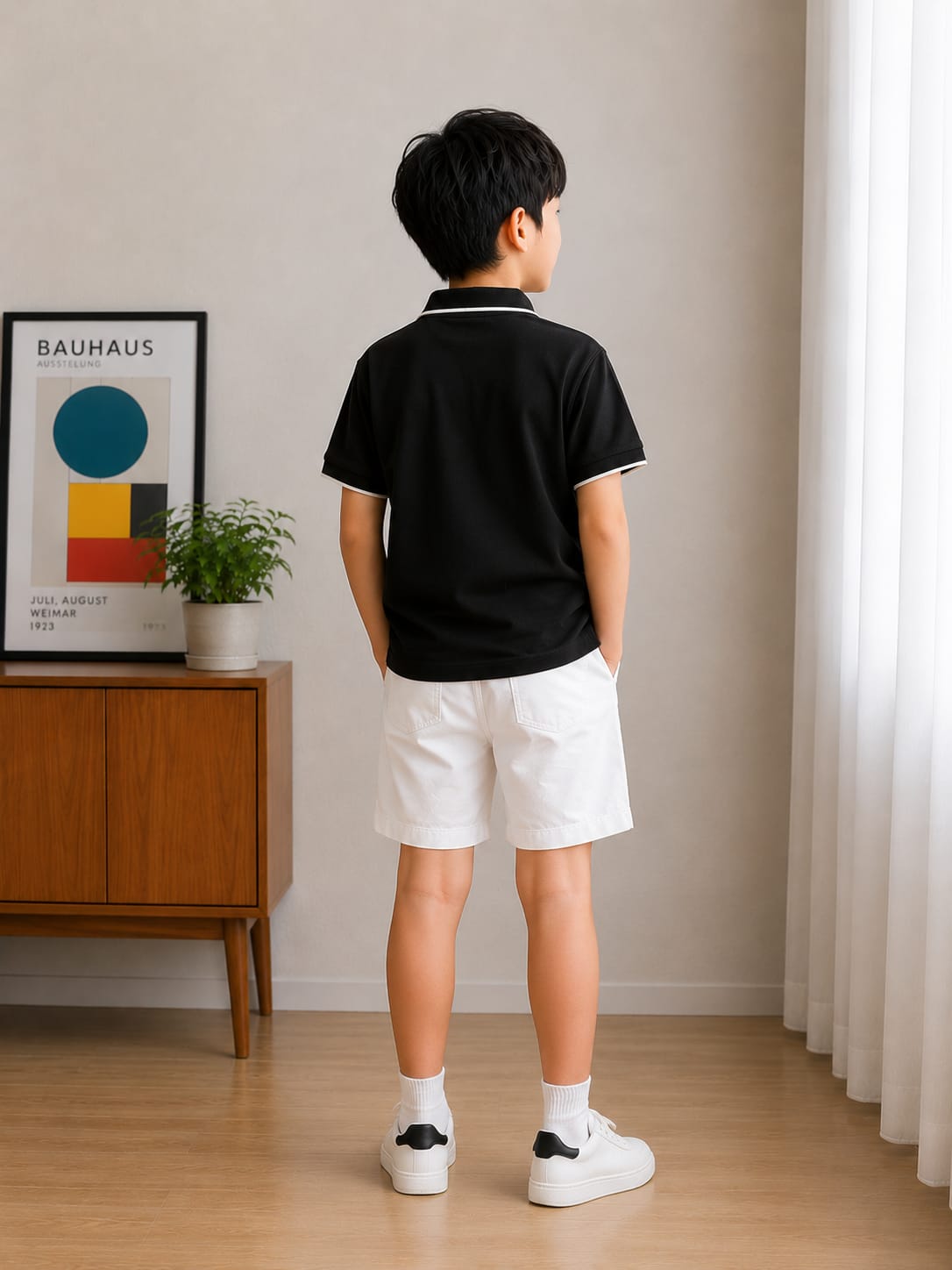 Jet Black Classic Polo