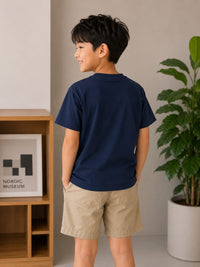 Navy Blue Graphic T-Shirt