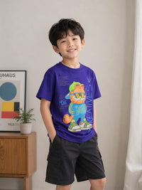 The Garfield "Creative" Super Soft Tee in Royal Purple