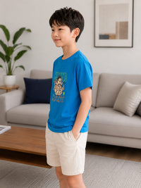 The "Hakuna Matata" Adventure  Super soft Tee in Azure