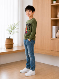 The Galaxy Trend Soft Full Sleeve T-shirt
