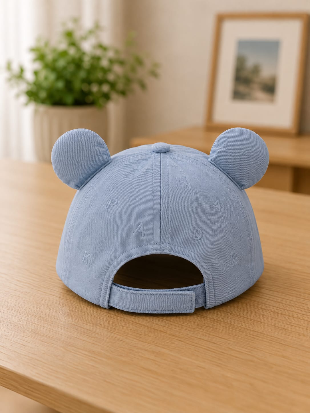 Powder Blue Panda Play-Cap