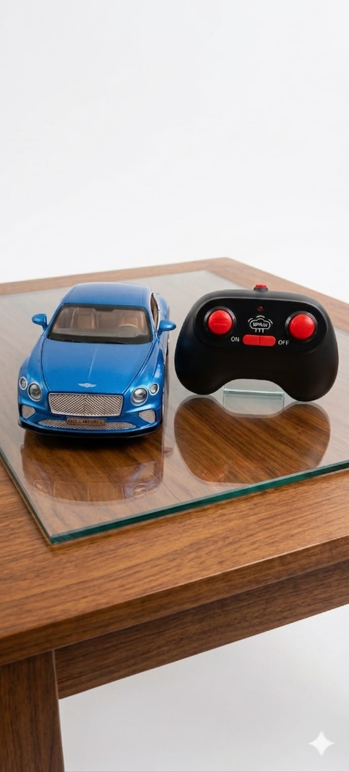 Sapphire Blue Luxury RC Sports Car