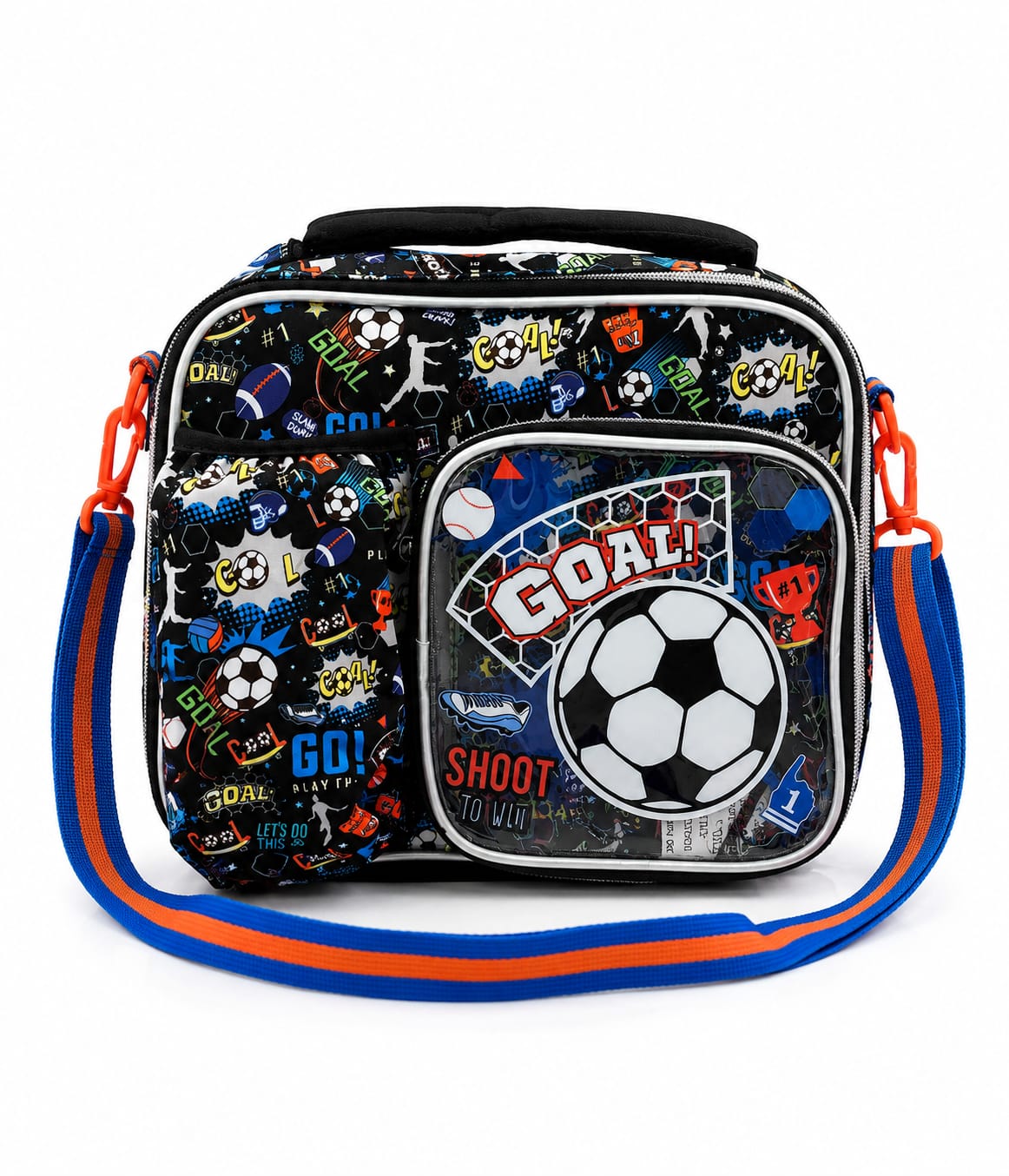 Football Insulated Lunch Bag