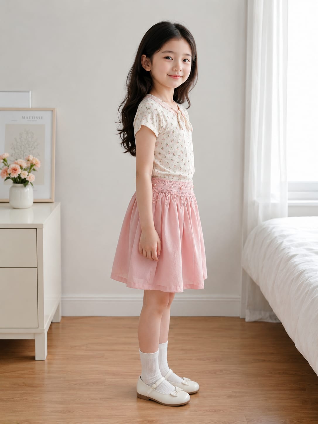 Meadow & Lace Skirt Set