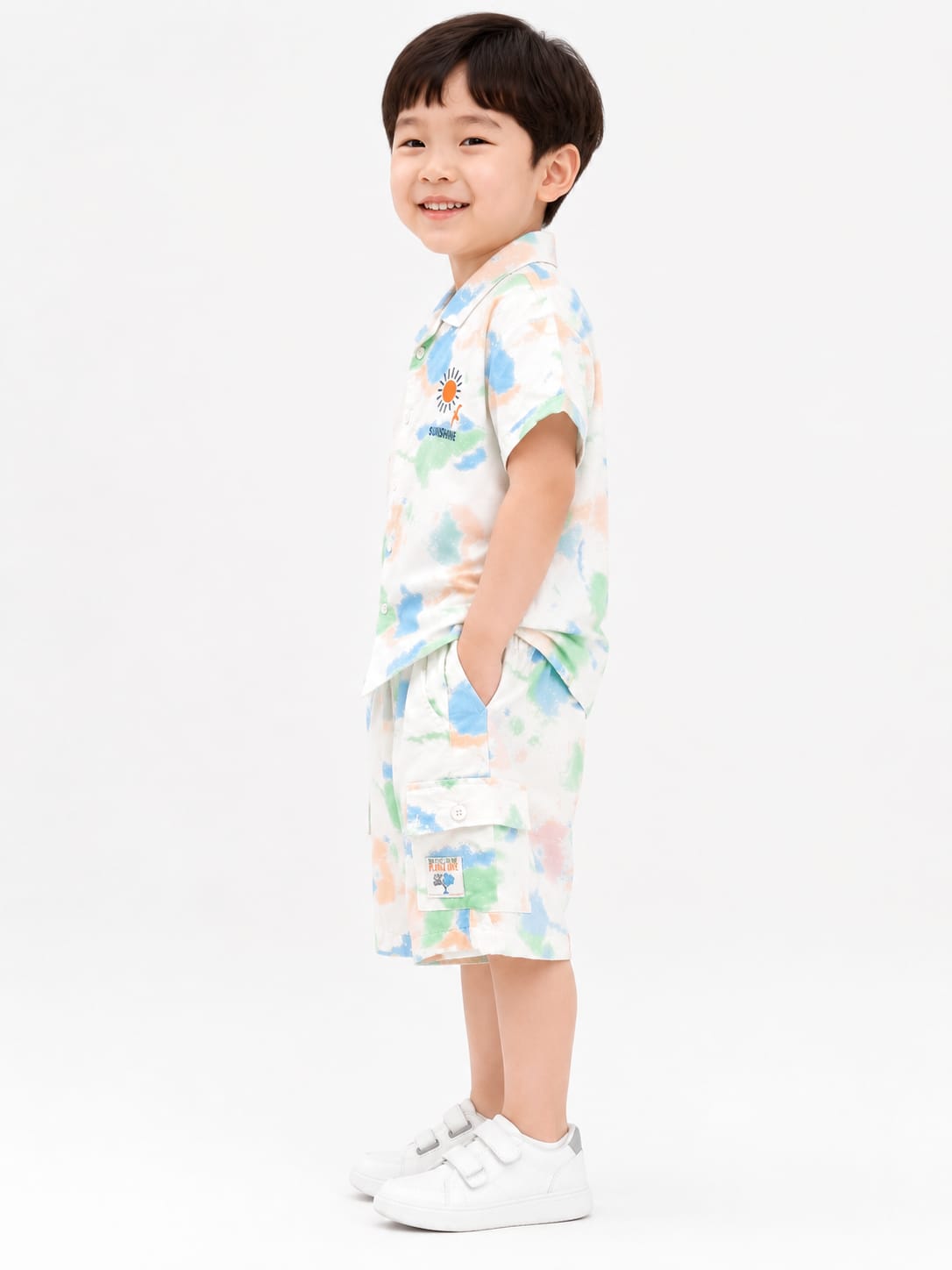 Sun Kissed Tie dye Cargo Co-ord set