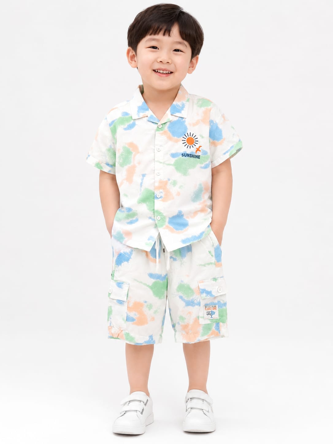 Sun Kissed Tie dye Cargo Co-ord set