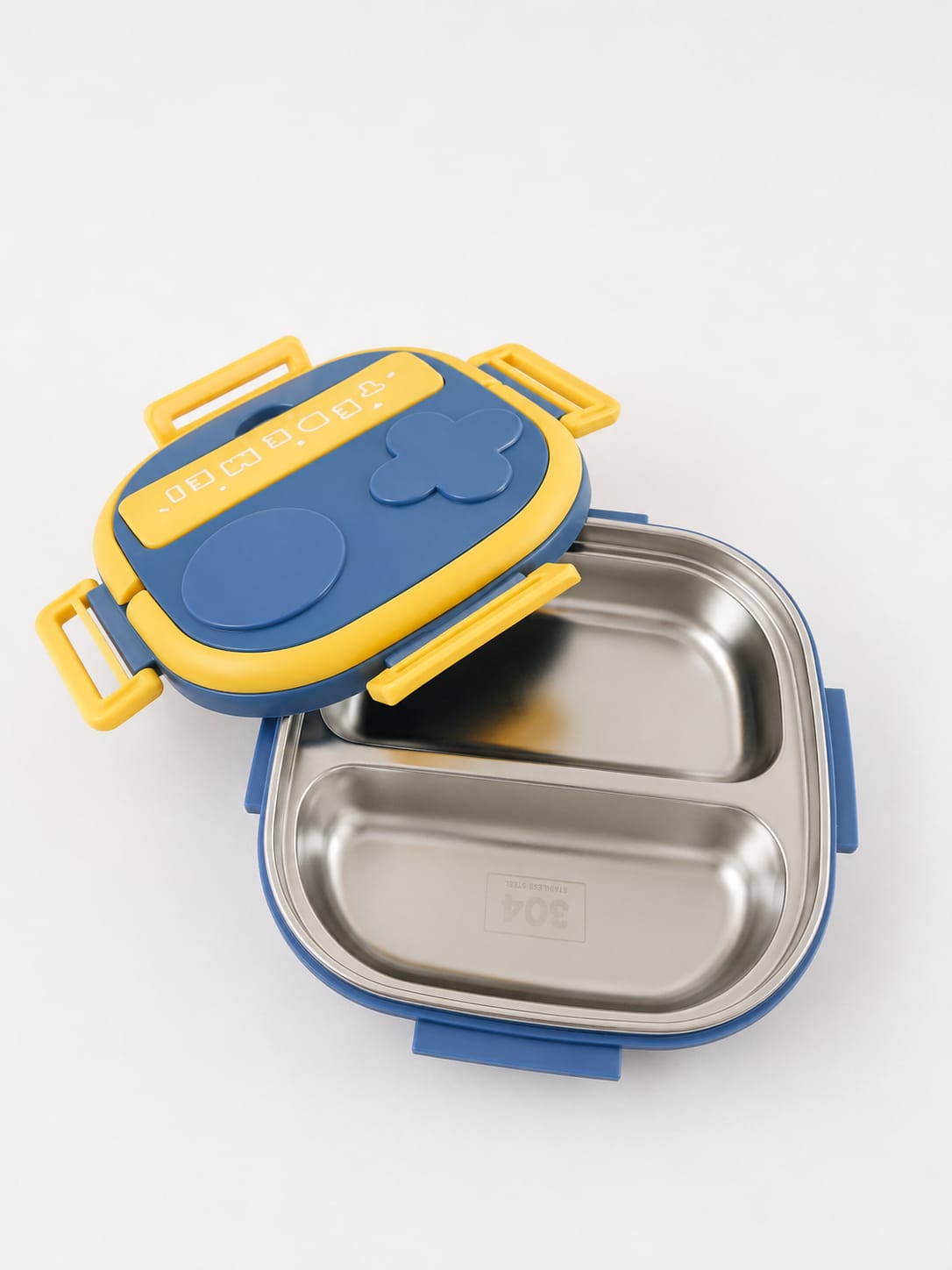 Cobalt & Canary Retro-Console Bento Box