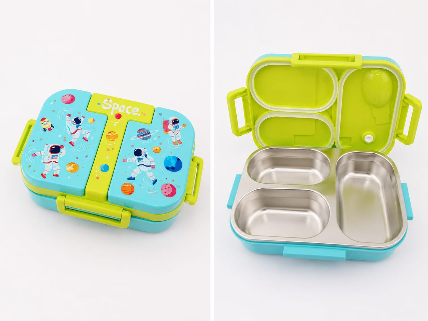 Galactic Astronaut 3-Compartment Bento Box