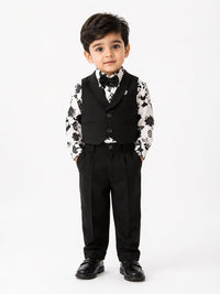 Charming Boys' 4-Piece Tuxedo Party Suit