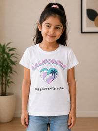 Girls' "California Vibe" Graphic Tee