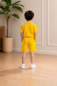 Kids' Vibrant SpongeBob SquarePants T-Shirt & Shorts Set