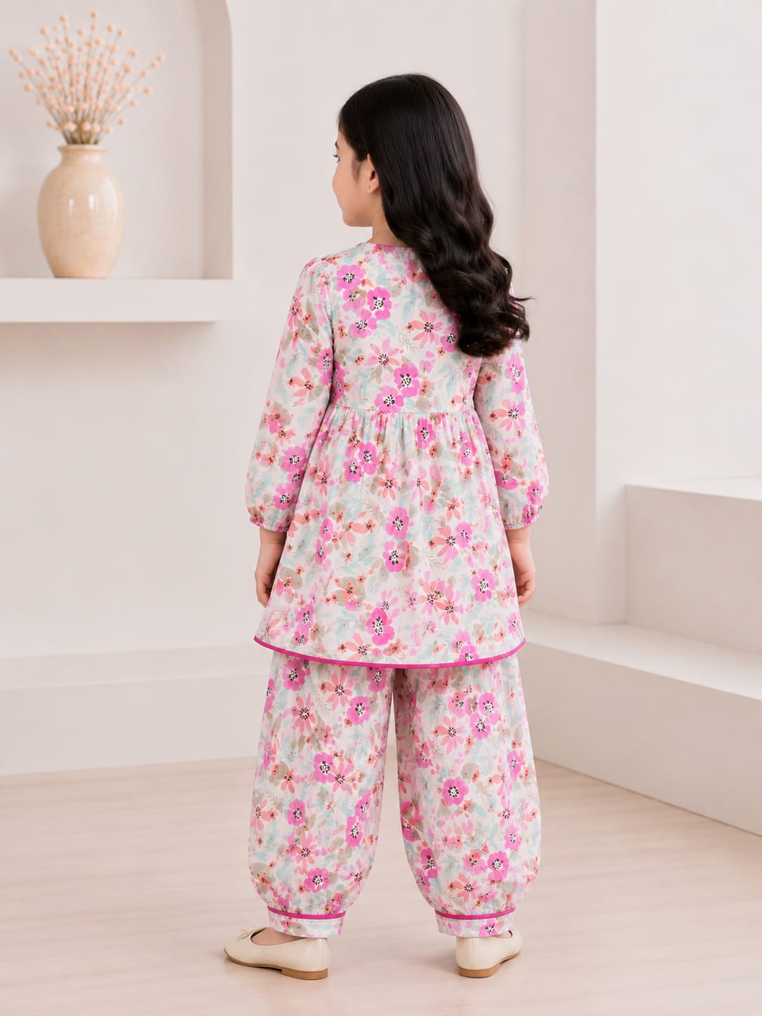 Floral multicolor Kurta Set
