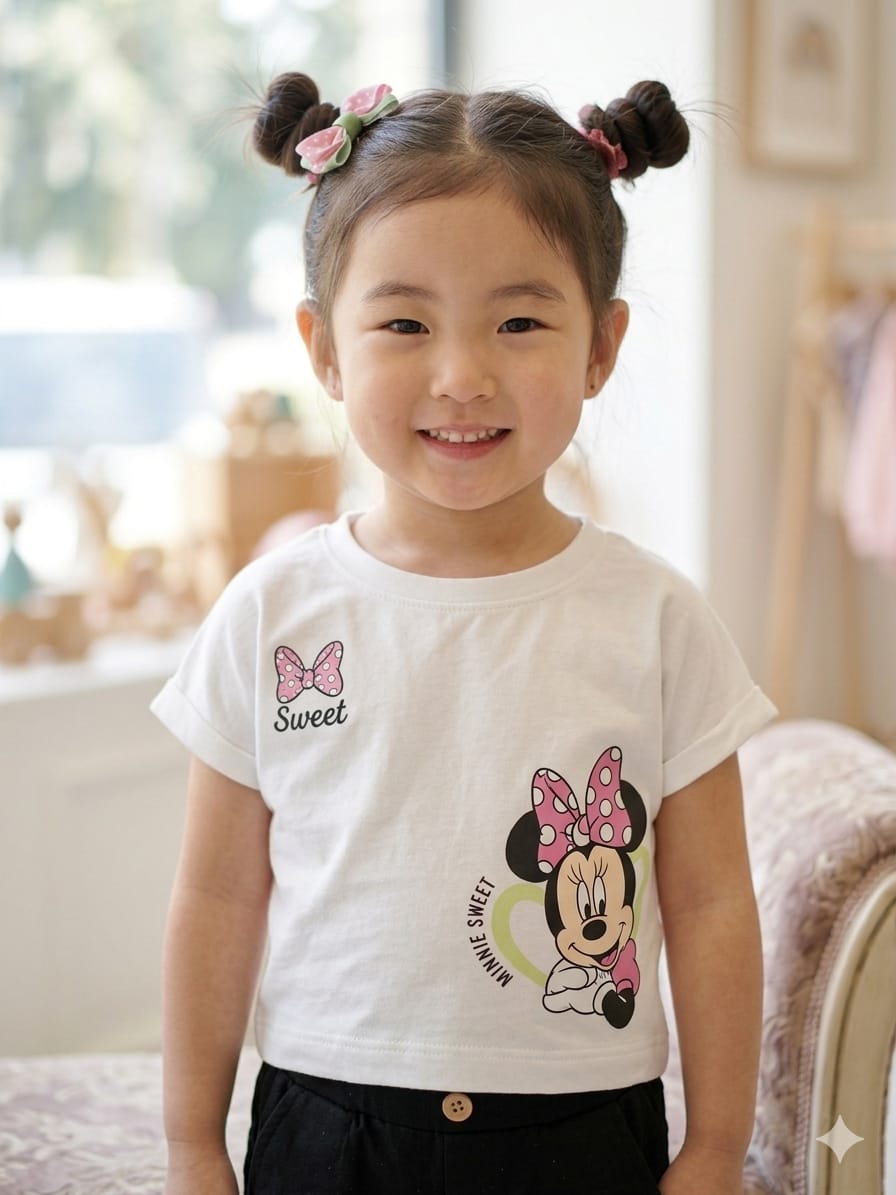 Girls' Minnie Mouse Graphic Casual Cord Set