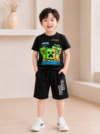 Boys' Minecraft Gaming Graphic Cord Set