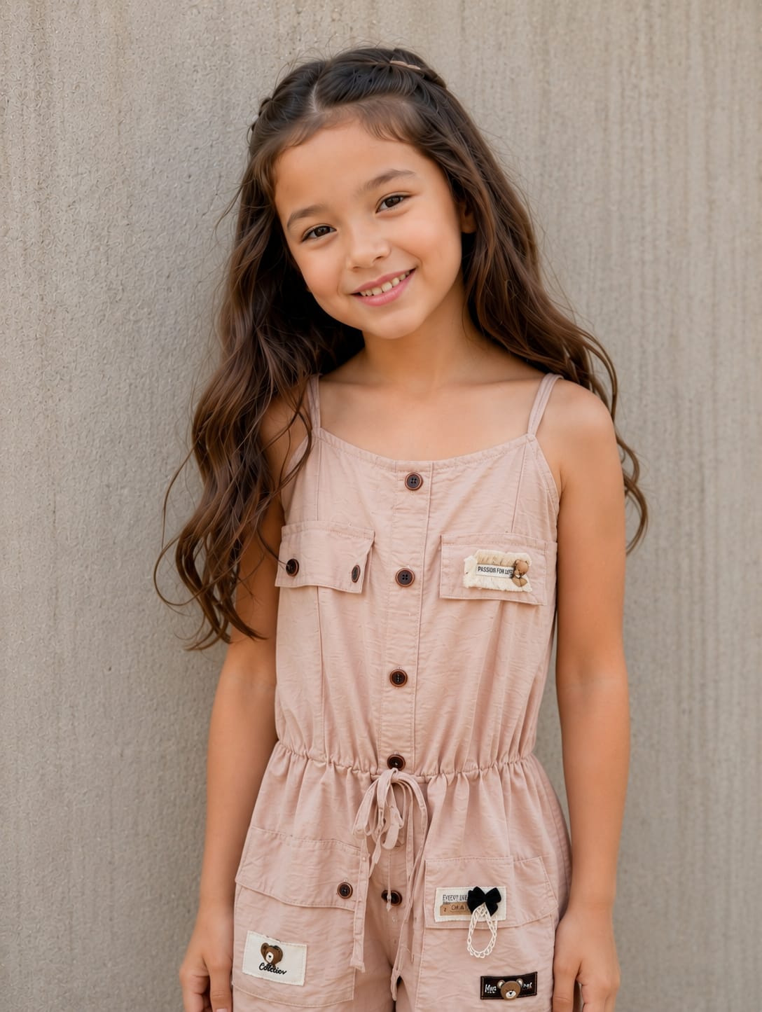 Chic Utility-Style Summer Playsuit