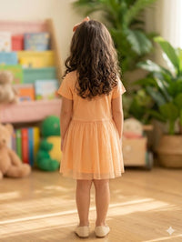 Minnie Mouse Graphic Tutu Dress – Peach