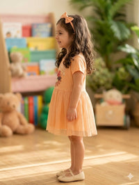 Minnie Mouse Graphic Tutu Dress – Peach