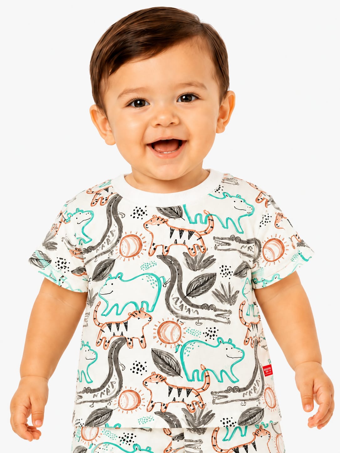 Jungle Sketch Two-Piece Loungewear Set