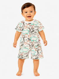 Jungle Sketch Two-Piece Loungewear Set