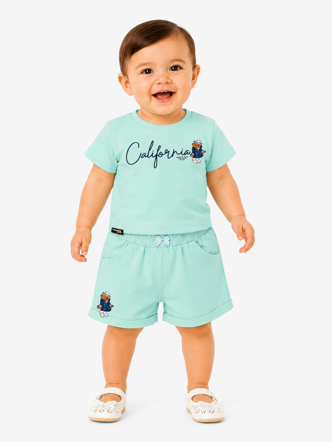 California Bear Two-Piece Summer Set