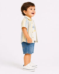 Toddler Striped Coastal Resort Shirt