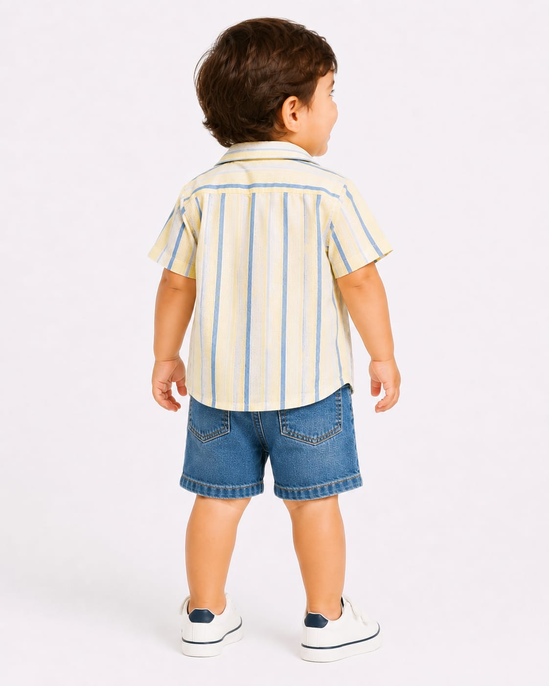 Toddler Striped Coastal Resort Shirt