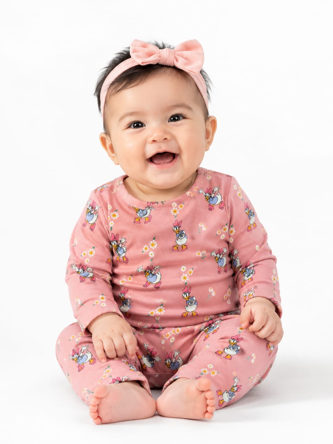 Charming Daisy Duck All-Over Print Infants' Lounge Set
