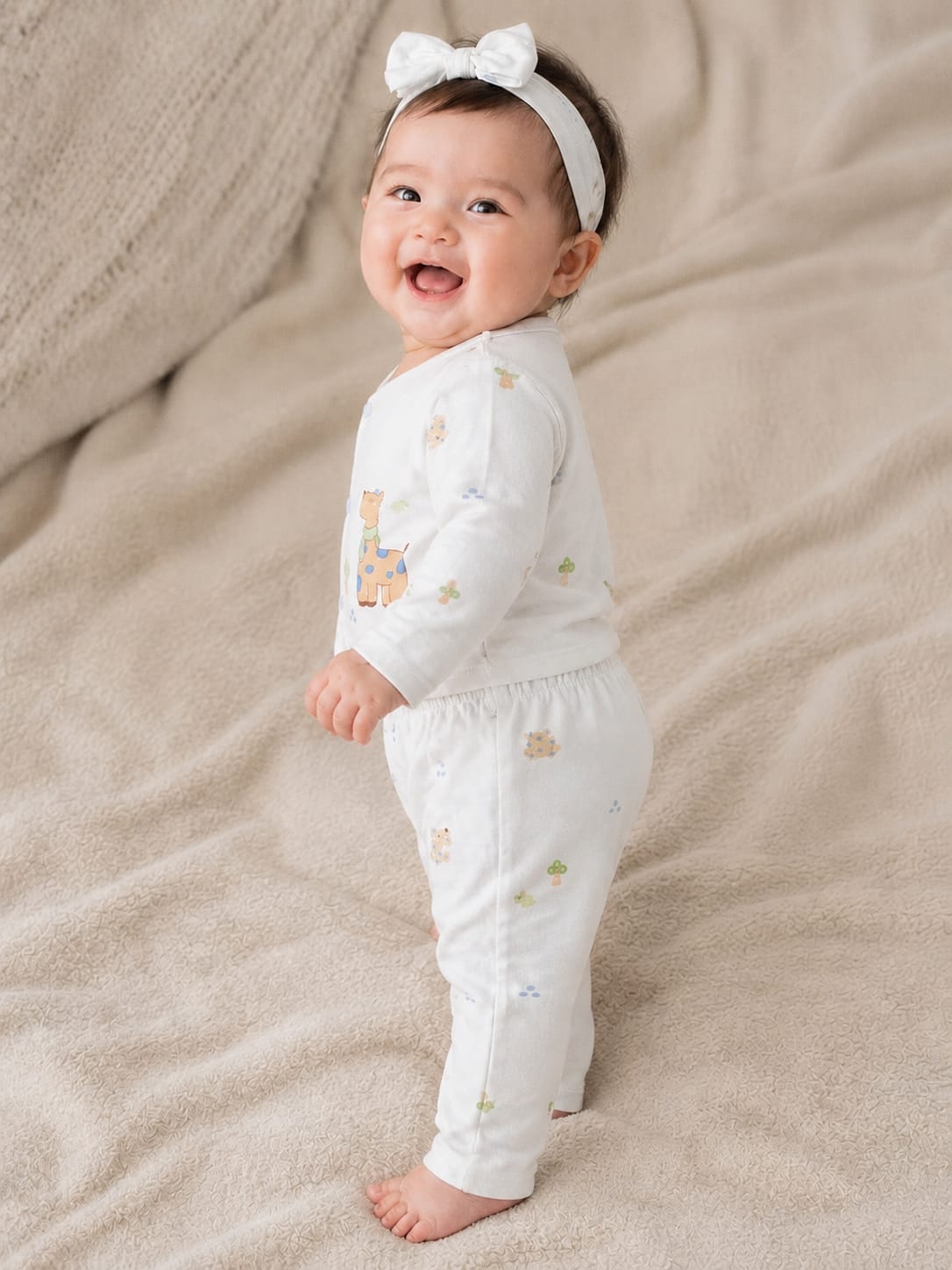 Gentle Giraffe & Friends Infant Co-Ord Set