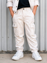 Kids' Off-White Utility Cargo Jeans / Denim Joggers