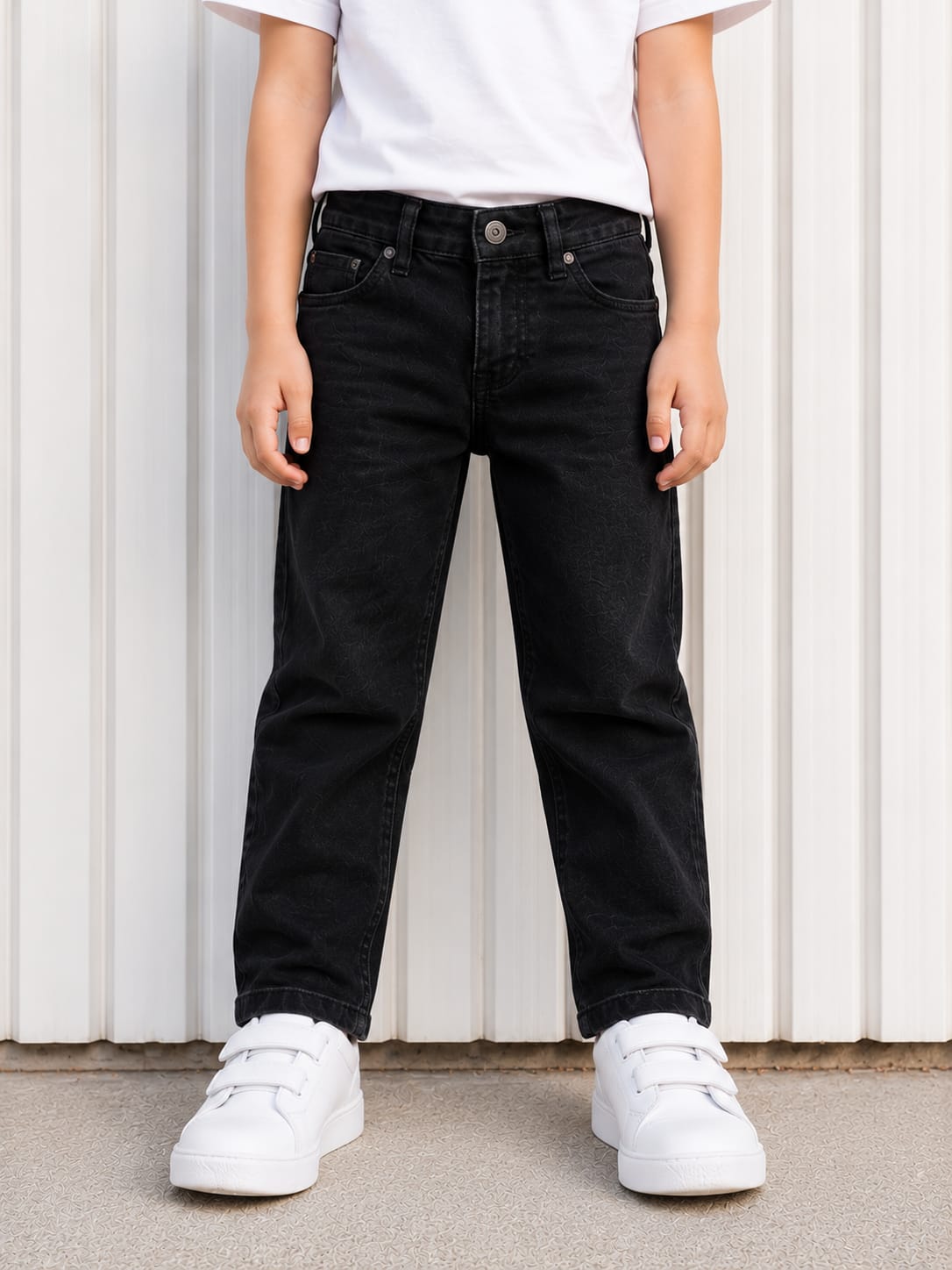 Black Faded Jeans