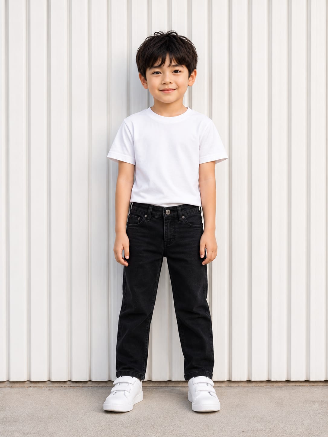 Black Faded Jeans