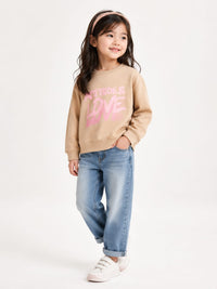 Girls Cool & Cozy Graphic Sweatshirt