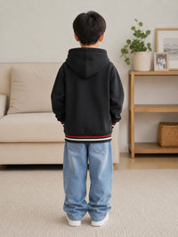 Boys' Varsity Sporty Full-Zip Hoodie