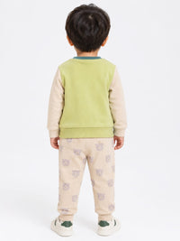 Charming Bear Theme Two-Piece Coordinates Set
