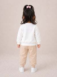 Cozy Bear Fleece Sweatshirt & Jogger Set