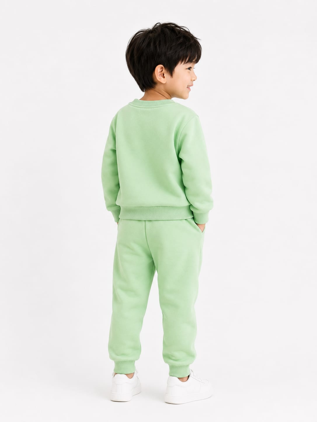 "Dream Big" Mint Fleece Sweatshirt &amp; Jogger Set
