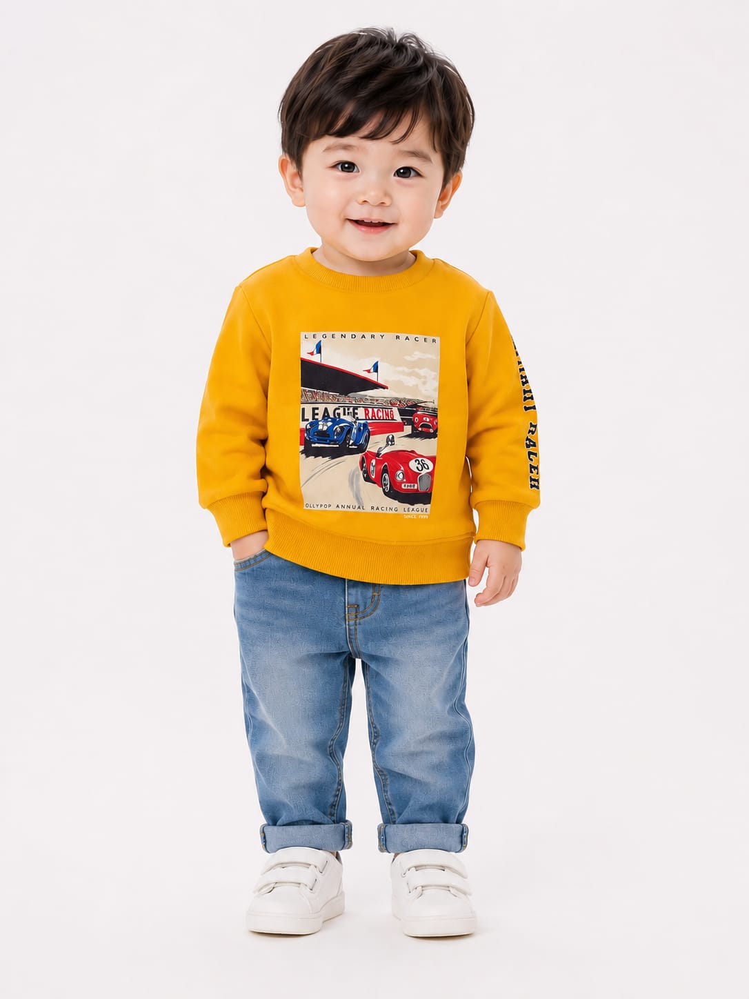 "Legendary Racer" Vintage Graphic Sweatshirt