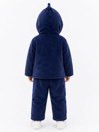 Adorable Novelty Penguin Fleece Lounge & Pajama Set for Kids