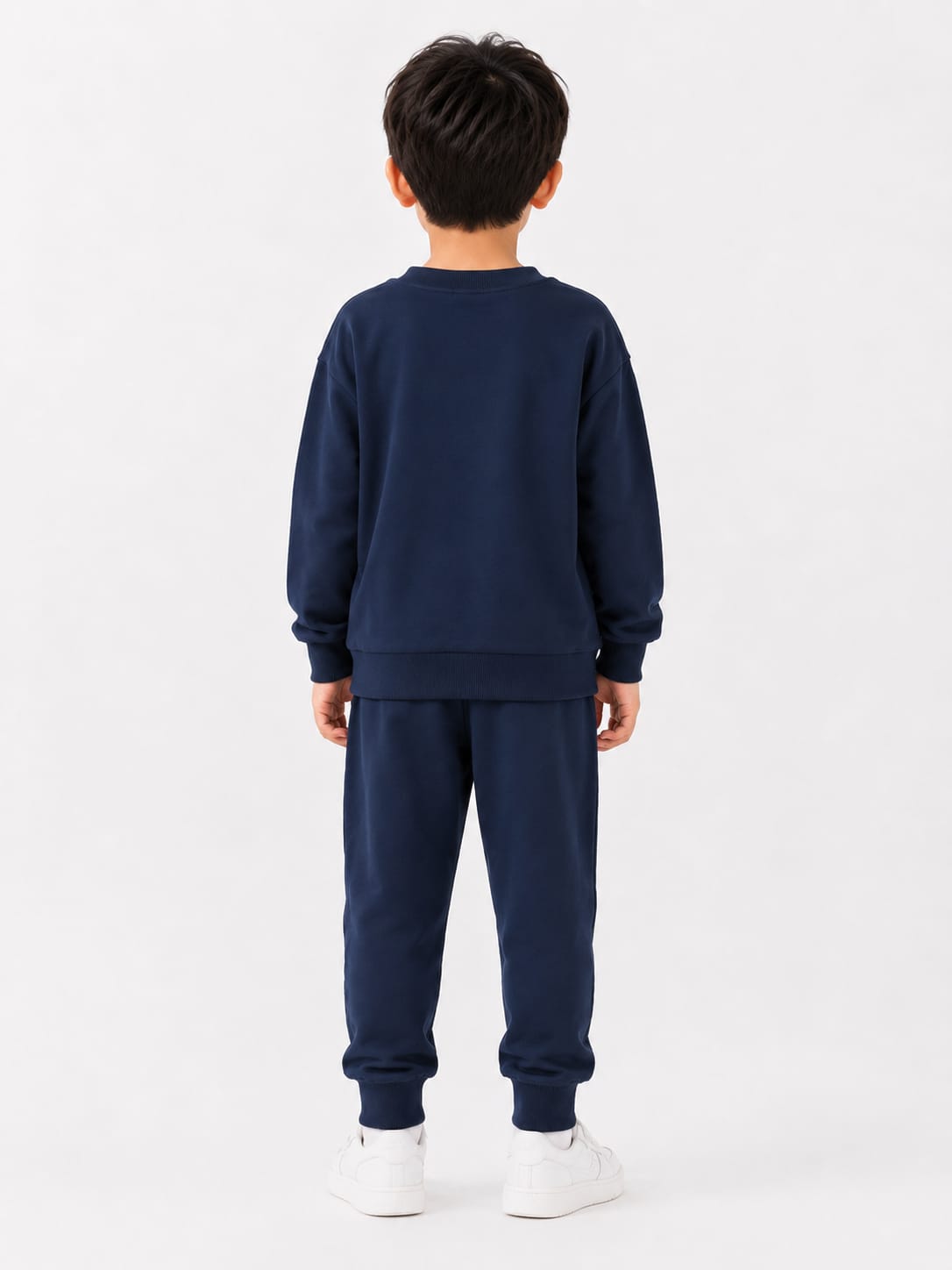 oys' Two-Piece Varsity Graphic Sweatshirt & Joggers Set.
