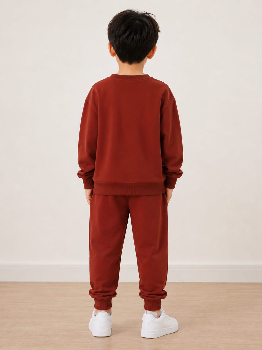 Boys' Two-Piece Varsity Graphic Sweatshirt & Joggers Set.