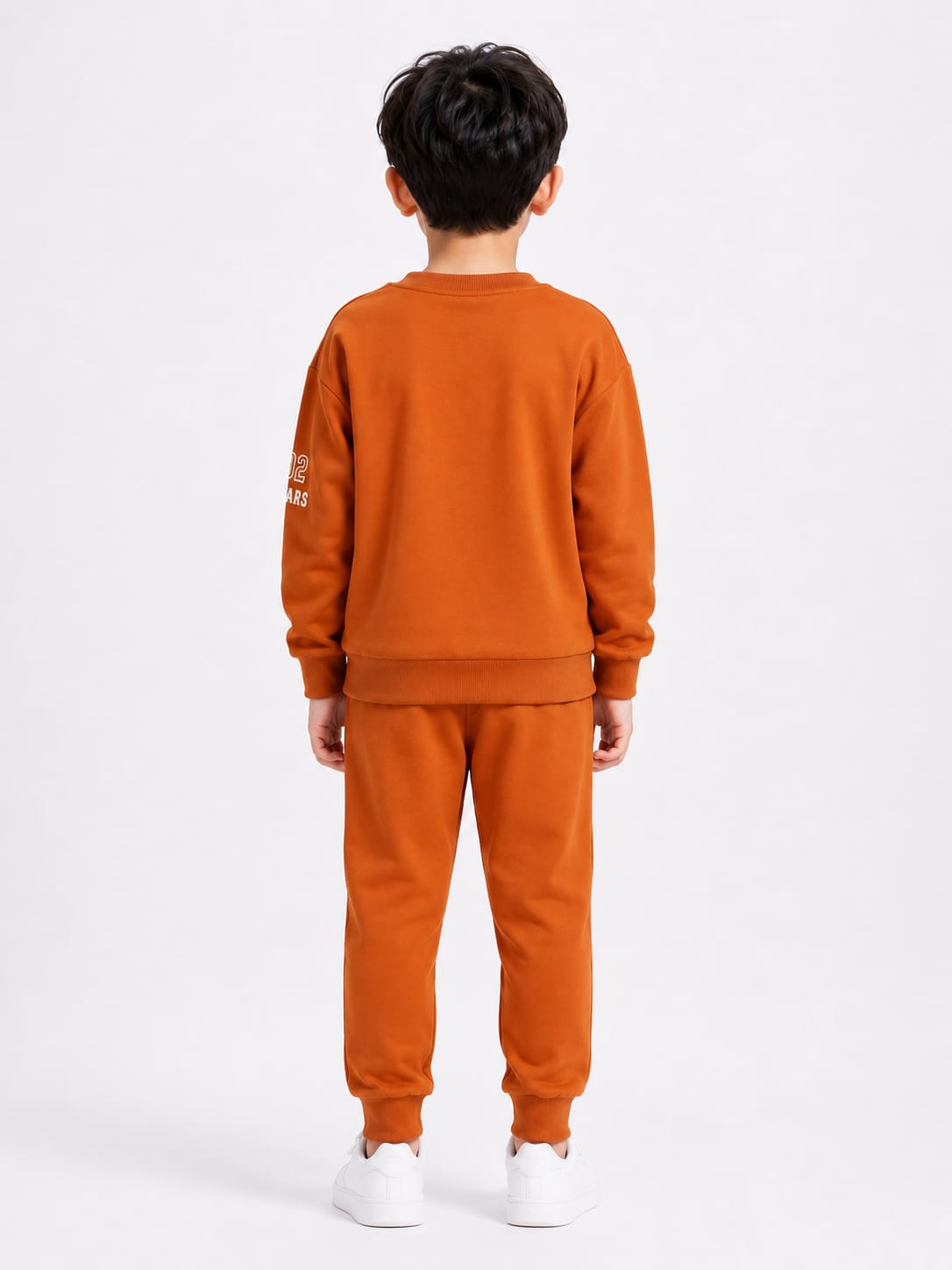 Boys' Two-Piece Varsity Graphic Sweatshirt & Joggers Set.