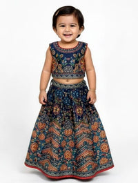 Peacock Blue Lehenga Set